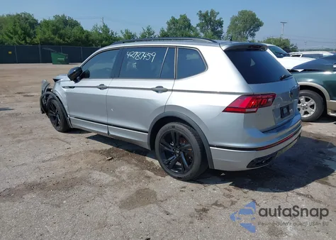 2023 Volkswagen Tiguan 2.0T Se R-Line Black from USA, damaged, VIN 3VVCB7AX2PM055070